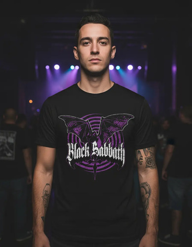 Playera Black Sabbath Ozzy Osbourne Rock Metal Gothic Punk | Meses sin interés