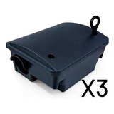 Caja Cebadera Control Roedores X 3 Inproagro 