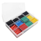 Kit Termocontraible Colores Set 530 Piezas Caja 1.5mm A 10mm