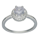 Anillo De Plata S925 Circón Y Micro Circones + Caja Elegante