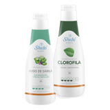 Duo De Clorofila Y Jugo De Sabila Shelo Nabel 500 Ml C/u