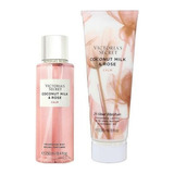 Kit Victoria's Secret Coconut Milk & Rose Body Splash+creme