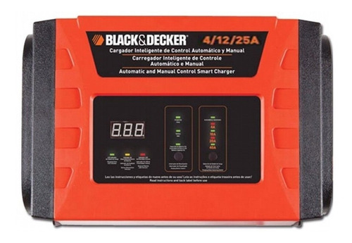 Cargador Bateria Automatico 12v 25a Black Decker Bc25 - Rex