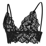 Lencería Para Mujer, Corsé, Encaje, Flores, Bralet