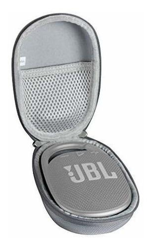 Estuche Rigido Para Parlante Jbl Clip 4 - Gris