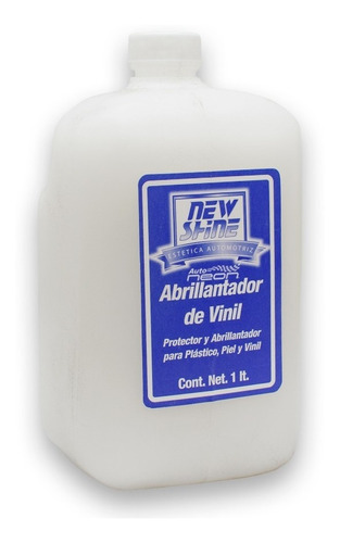 New Shine Abrillantador Liquido Vinil Plastico Piel 1 Litro