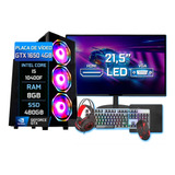 Pc Gamer Completo Intel I5 10400f 8gb Ssd 480gb Gtx 1650 4gb