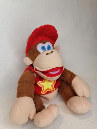 Peluche Original Diddy Kong Super Mario Bros Nintendo.