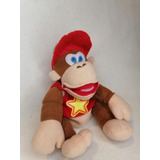 Peluche Original Diddy Kong Super Mario Bros Nintendo.