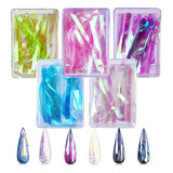 Changar Ice Cube Aurora - Adhesivo Decorativo Para Uas (5 Ca