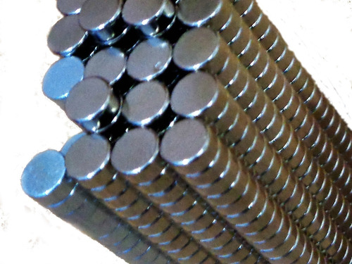 Imán Neodimio 12x2mm. 10u En Once Súper Fuerte!!! Oferta!!