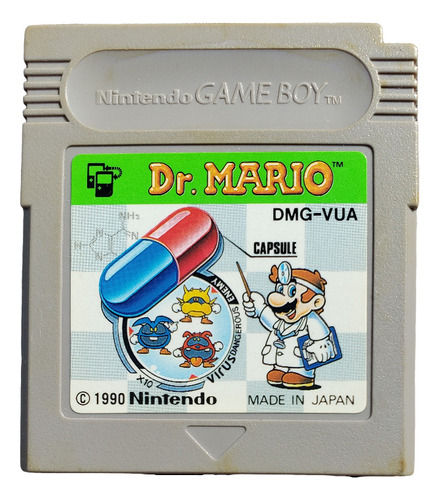 Dr. Mario Original Para Nintendo Game Boy / Gameboy