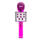Microfono Inalambrico Karaoke Bluetooth Recargable Colorrosa
