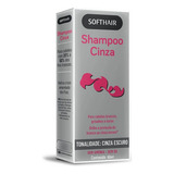 Shampoo Cinza Escuro 60 Ml Softhair