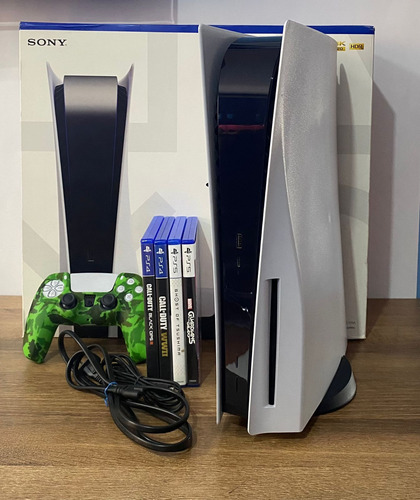 Playstation 5 Cfi-1115a  825g + 13 Juegos (digital Y Fisico)