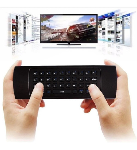 Conntrol Remoto Teclado Mouse Smartv Android Tv Box Pc 