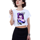 Playera Crop Top Mujer Stranger/things Eleven /blusa Casual