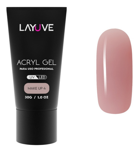 Polygel - Acrylgel Make Up 4 De Layuve - Uñas