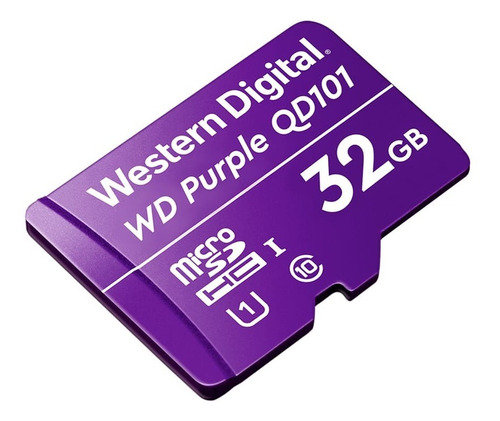 Cartão Micro Sd 32gb Western Digital Purple Intelbras 16tbw