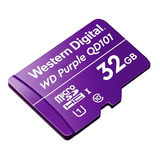 Cartão Micro Sd 32gb Western Digital Purple Intelbras 16tbw
