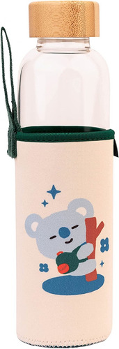 Bt21 - Botella De Agua De Vidrio Koya De 16.9 fl Oz / 17 O.