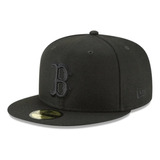 Gorra New Era Boston Red Sox Blackout Basic 59fifty Fitted