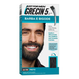 Tintura Grecin 5 Gel Barba E Bigode 28g Preto Homem Promoção