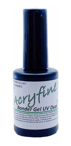 Acryfine Bonder Gel Uv/led 11ml Uñas Profesionales Manicuria