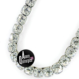 Cadena Collar Tennis Con Diamantes De Acero Quirúrgico M®