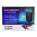 Carregador Bateria Unicharger 12v 1a Inmetro Unipower