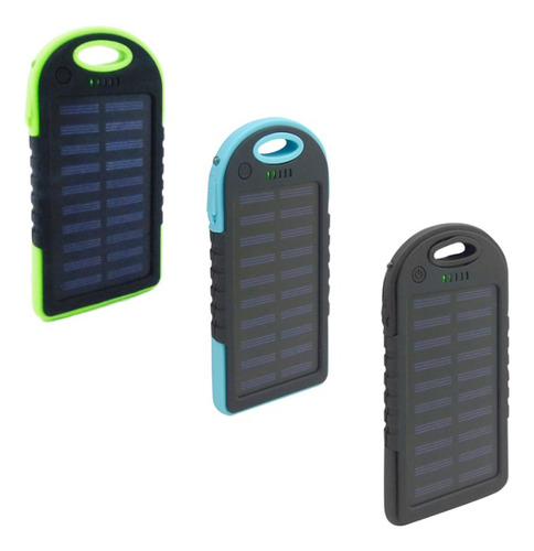 Bateria De Emergencia Solar Usb. 5000mah