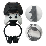 Suporte De Parede Para Controles E Headset De Xbox Ps4 Ps3 