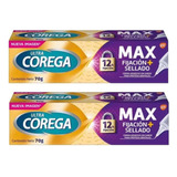 Pack Corega Ultra 70g Sin Sabor Máximo Sellado 2 Unidades