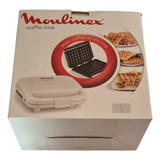 Waflera Moulinex Waffle Time Blanca Sw05-p