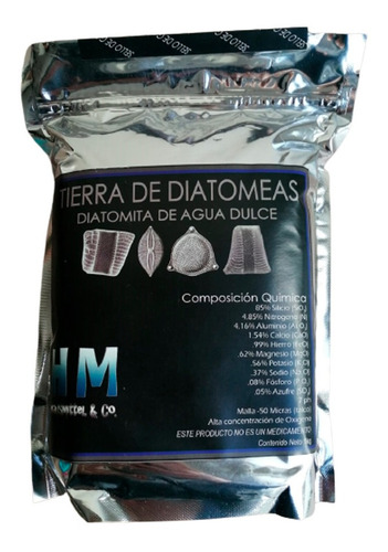 Tierra De Diatomeas Micronizada 500grs Envio Gratis