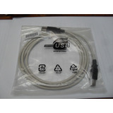 Lote 6 Cables Usb 2.0 Mallado Impresoras