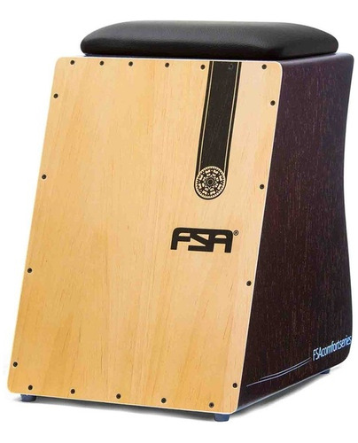 Cajon Fsa Confort Captação Elétrico + Capa Acolchoada