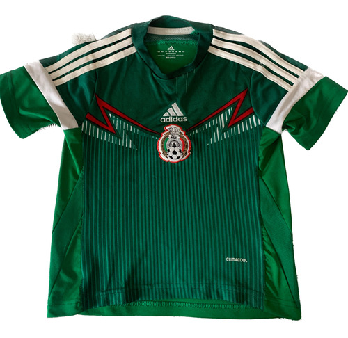 Playera Seleccion Mexicana Local 2014 Para Niños