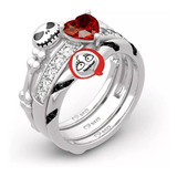 The Nightmare Before Christmas - Anillo Jack & Sally Pareja