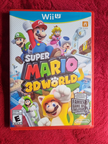 Super Mario 3d World Nintendo Wii U Completo Original 