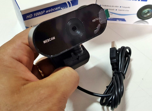 Webcam Camera Full Hd 1080p Com Microfone Aula Online Live R