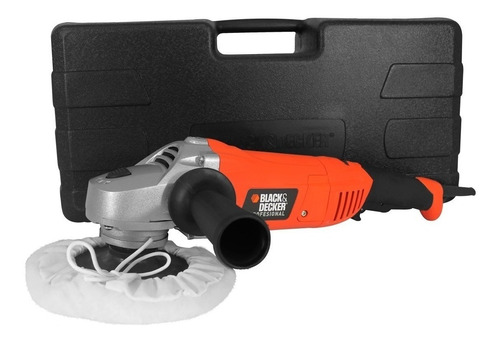 Pulidora Lijadora 7  180mm Profes. 1300w Black Decker+1 Lija