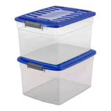 Cajas Organizadoras Plasticas Colbox 15lts X 2 U. Colombraro