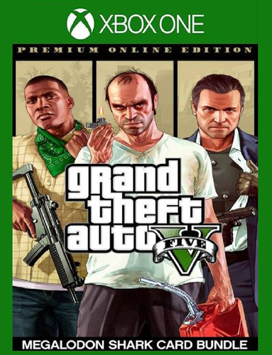 Grand Theft Auto V Premium Megalodon Shark Xbox Digital Arg