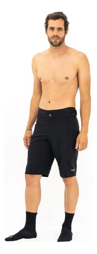 Pantaloneta Safetti Hombre Aventura Negra