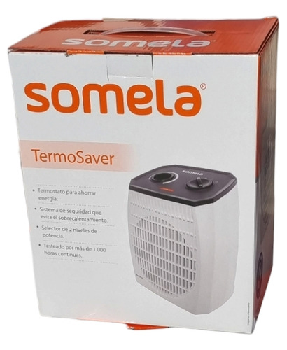 Termoventilador Somela Termobasic 2 Niveles 1000hrs 