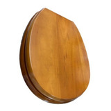 Tapa Asiento Inodoro Madera Pilar Cedro Lustrado Inoxidable!