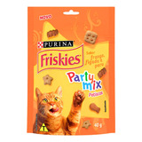 Petisco Friskies Party Mix 40g De Gatos Frango,fígado E Peru