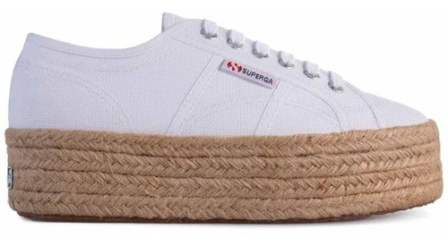 Zapatilla Superga 2790 Rope Originales - Blancas