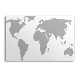 Cuadro Decorativo Moderno Mapa Mundial Jd-0716 G